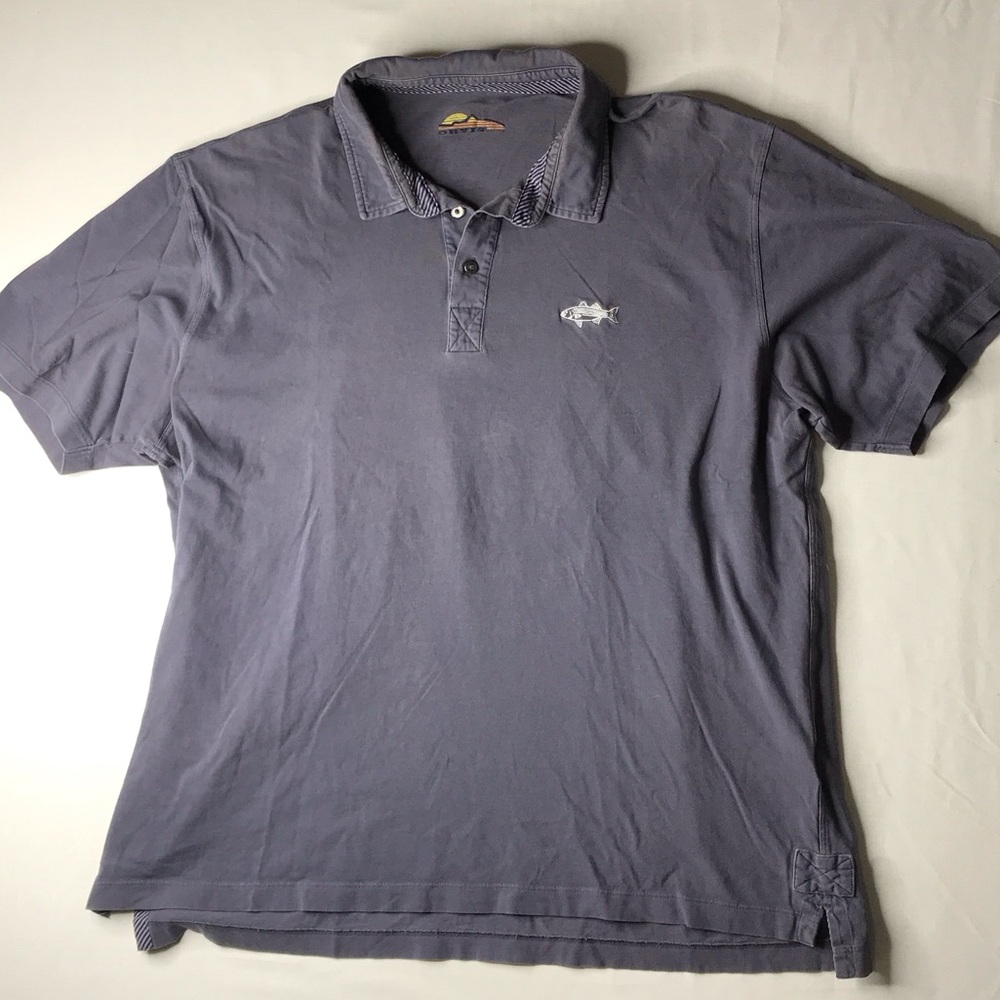 Orvis Men's Slate Blue Casual Shirt Size XL